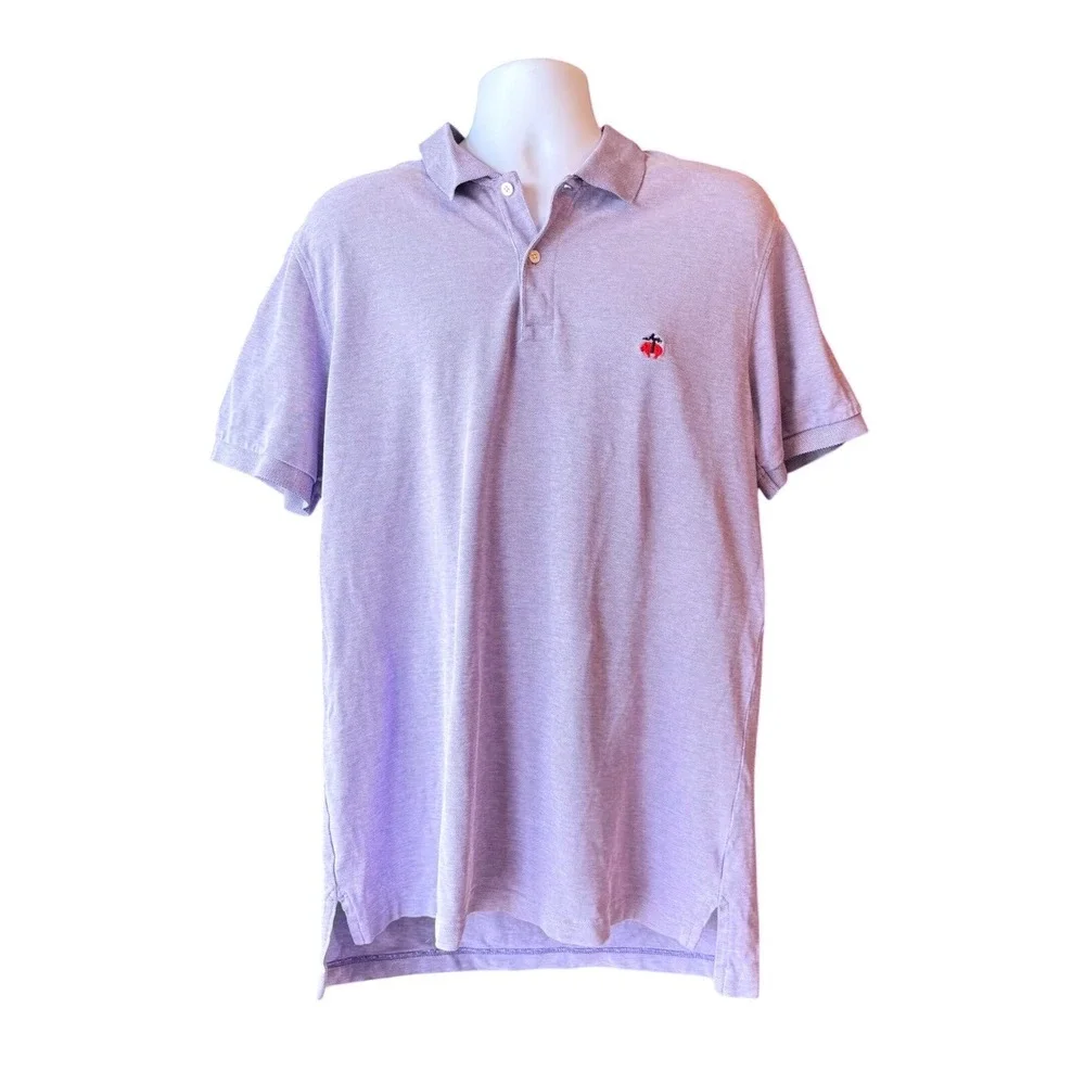 Brooks Brothers Performance Polo Slim Fit Golf‎ Casual Shirt Sz XL Light Purple